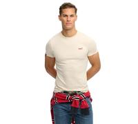 Superdry Essential Logo EMB Tee M1011245A Birch/Red XL