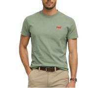Superdry Essential Logo EMB Tee M1011245A Laurel Khaki/Red L