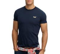 Essential Logo EMB T-Shirt Nautical Navy/Yellow XL
