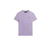 Superdry Essential Logo Emb Tee T-Shirt, Iris Purple Marl, L