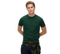 Superdry Essential Logo Emb tee T-Shirt, Pitch Green Marl, XL Men