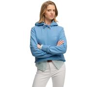 Women's hooded sweatshirt Superdry Essential Logo Emb Hb Bleu L