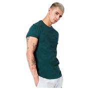 Superdry Mens Vintage Logo Embroidered T-shirt - Buck Green Marl