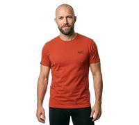 Organic cotton T-shirt with logo Superdry Essential Orange M