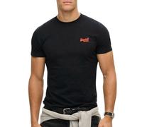 Superdry Essential Logo Embroidered Short Sleeve T-shirt Black M Man