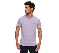 Superdry Essential Logo Embroidered Short Sleeve T-shirt Purple S Men