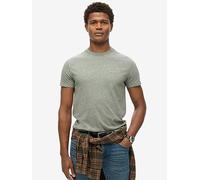 Men's Superdry Men's Organic Cotton Essential Logo T-Shirt Noos Grey Marl