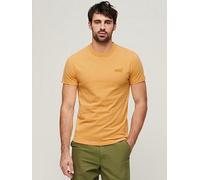 Superdry Essential Logo Embroidered T-Shirt, Yellow, Size Xl, Men Yellow