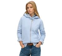 Superdry Essential Logo Full Zip Sweatshirt Blue M Woman