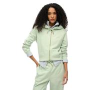 Women's zip-up hoodie Superdry Logo Essential Vert XS