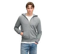 Superdry Essential Logo Zip Hoodie, Antique Grey Marl - XL