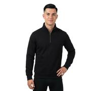 Superdry Essential Logo Half Zip Sweatshirt Black S Men