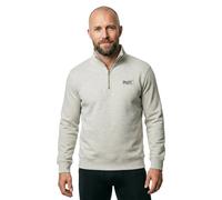 Sweatshirt with zipped collar Superdry Essential Logo Henley Gris M