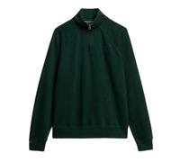 Superdry Essential Logo Half Zip Sweatshirt Green M Men