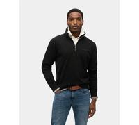 Superdry Essential Logo Henley Sweatshirt Black M Men