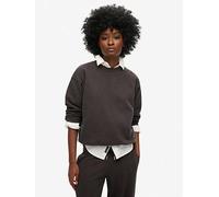 Superdry Essential Logo Jumper - Brown, Black, Size 16, Women Black