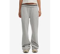 Superdry Essential Logo Low Rise Flare Jogger, Grey, Size 16, Women Grey