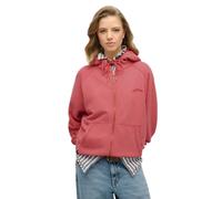 Superdry Womens Essential Logo Oversized Raglan Zip Hoodie