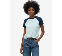 Superdry Essential Logo Retro T-Shirt - Navy, Navy, Size 12, Women Navy