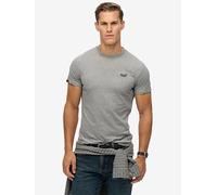 Superdry Vintage Logo Embroidered Short Sleeve T-Shirt XL Grey