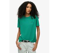 Superdry Ath Graphic Fitted Short Sleeve T-shirt Grey M Woman