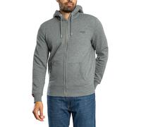 Superdry Essential Logo Full Zip Sweatshirt Grey 3XL Men