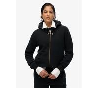 Superdry Essential Logo Zip Hoodie, Black, Size 16, Women Black