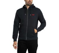 Superdry Essential Logo Zip Hoodie, Eclipse Navy - M