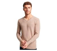 Superdry Essential Long Sleeve T-shirt Beige S Men