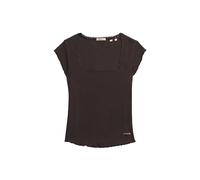 Superdry Essential Square Neck S/S Tee C4-Basic Non-Printed T Shirt (W), Women-Outerwear, 5-6