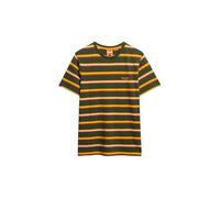 Superdry Essential Stripe Short Sleeve T-Shirt L Green