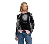 Superdry Lightweight Essential Striped Jumper, Blue, Size 10, Women Blue