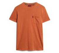Superdry Essential Washed Pocket Short Sleeve T-shirt Orange XL Men