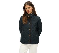 Women's down jacket Superdry Estate Country Bleu M