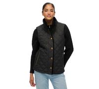Women's sleeveless down jacket Superdry Estate Country Liner Noir L