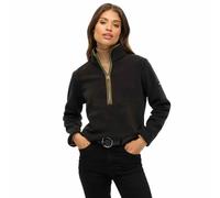 Women's 1/2 zip fleece Superdry Estate Noir L