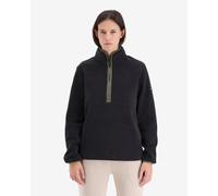 Superdry Estate Half Zip Fleece Black Women - XL