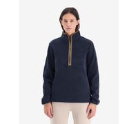 Superdry Estate Half Zip Fleece Navy Blue Women - M