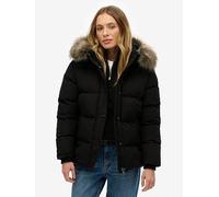 Superdry Everest 5 Baffle Puffer Jacket, Black, Size 10, Women Black