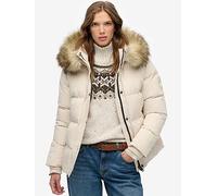 Superdry Everest 5 Baffle Puffer Jacket, Pink, Size 18, Women Pink