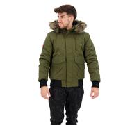 Superdry Everest Bomber Mens Jacket - Surplus Goods Olive X Large