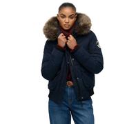Superdry Everest Ella Bomber Jacket Blue M Women