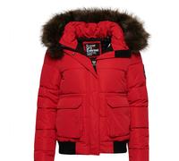 Superdry Everest Ella Bomber Jacket Red S Women