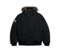 Superdry Everest Faux Bomber Jacket navy blue - S