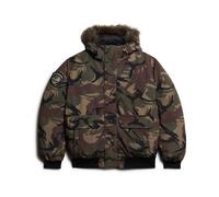 Superdry Mens Everest Faux Fur Bomber Jacket