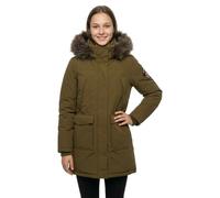 Women's faux fur parka Superdry Everest Vert XL