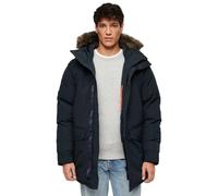 Superdry Everest Faux Fur Jacket Blue L Men