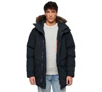 Superdry Everest Faux Fur Jacket Blue M Men