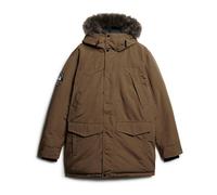 Superdry Everest Faux Fur Jacket Brown L Men