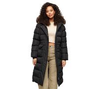 Superdry Everest Faux Fur Longline Jacket Black S Women